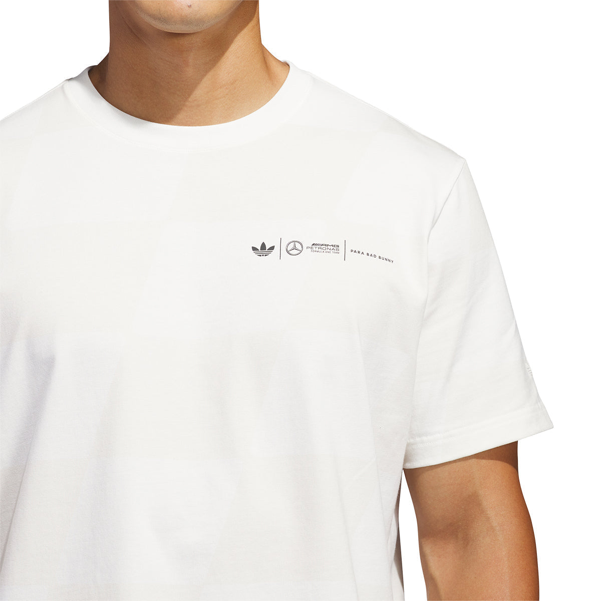 '+ Bad Bunny + Mercedes-AMG Petronas F1 Racing Tee 'Core White'