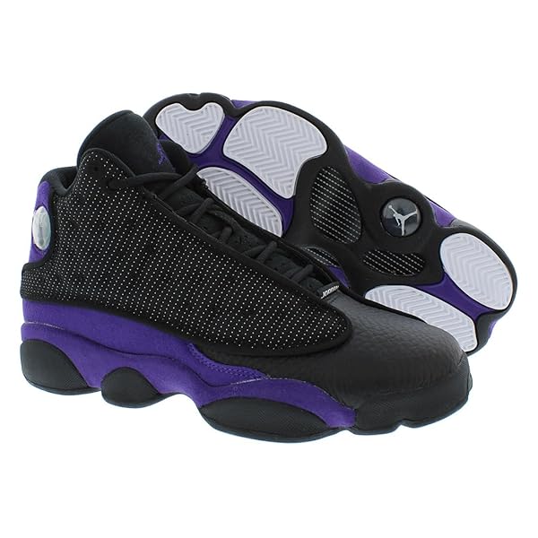 Nike Jordan Air 13 Retro GS 884129 015 Court Purple Black Court Purple White