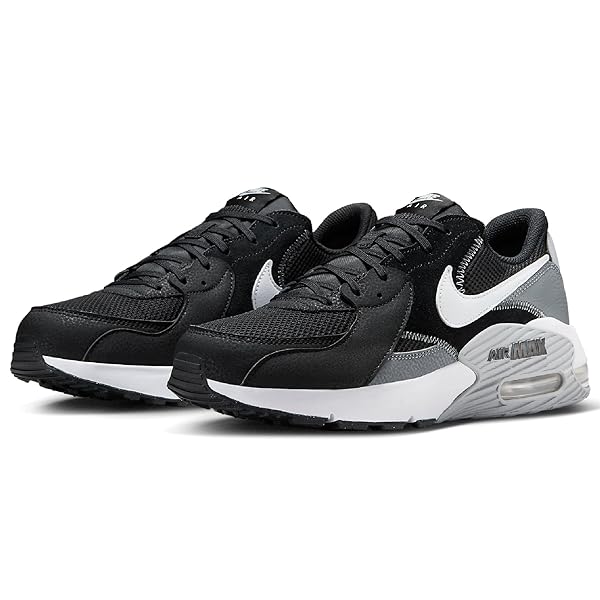 Nike Air Max Excee Men's Sports Low Top Shoes Black White Cool Grey Wolf Grey