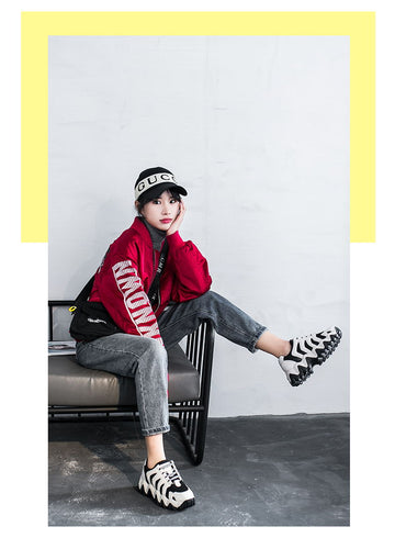 Students shoes web celebrity shoes ins fashion shoes