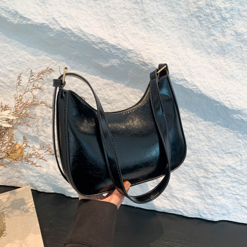 Women's Solid-Colored Vintage Fashion Hand Bag