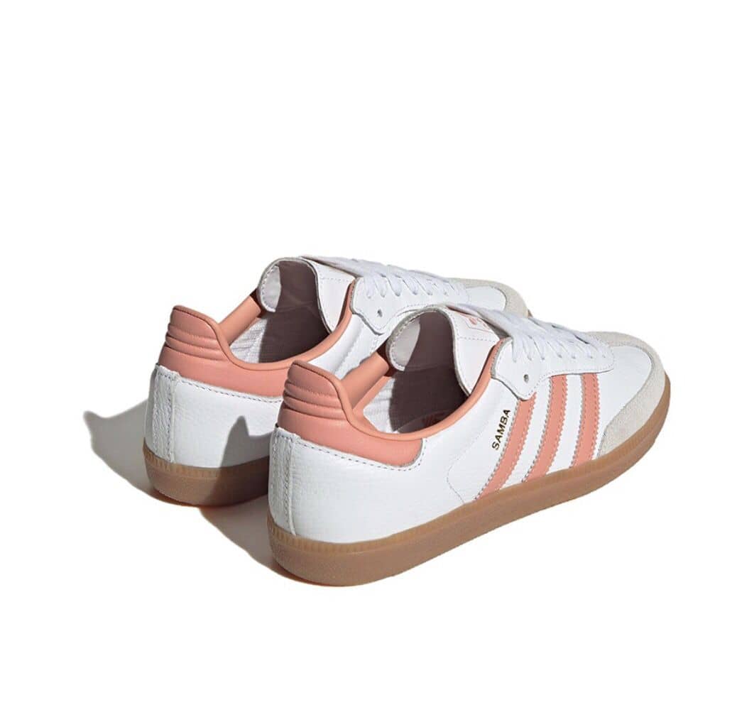 Adidas Samba OG Shoes Cloud White Pink