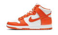 Nike Dunk High Shoes White Orange Blaze