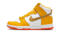 Nike Dunk High Shoes University Gold White-Crimson Metallic Gold-gold