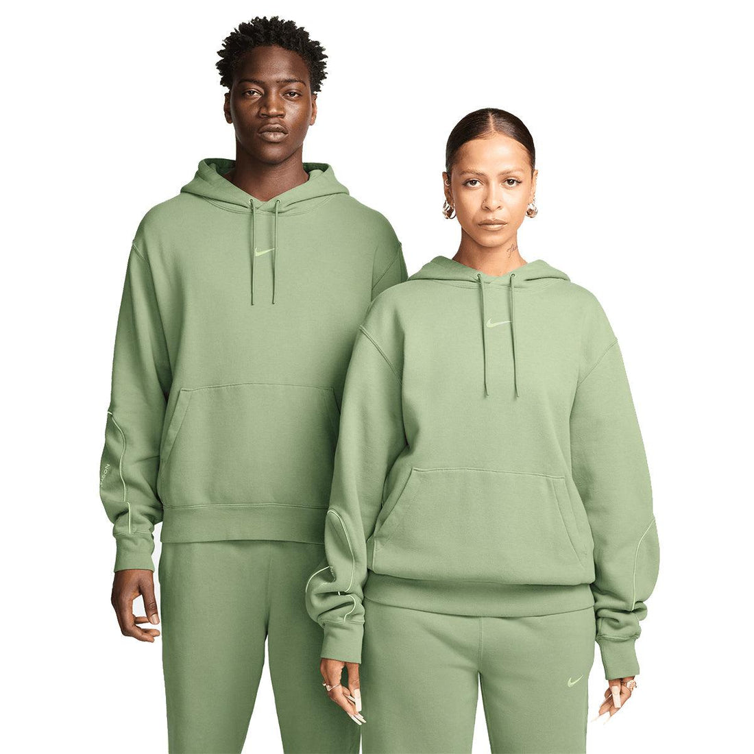 '+ NOCTA Fleece Hoodie 'Oil Green'