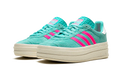 adidas Originals Gazelle Bold Shoes Flash Aqua Lucid Pink Cloud White