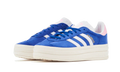 adidas Originals Gazelle Bold Shoes Semi Lucid Blue True Pink Core White