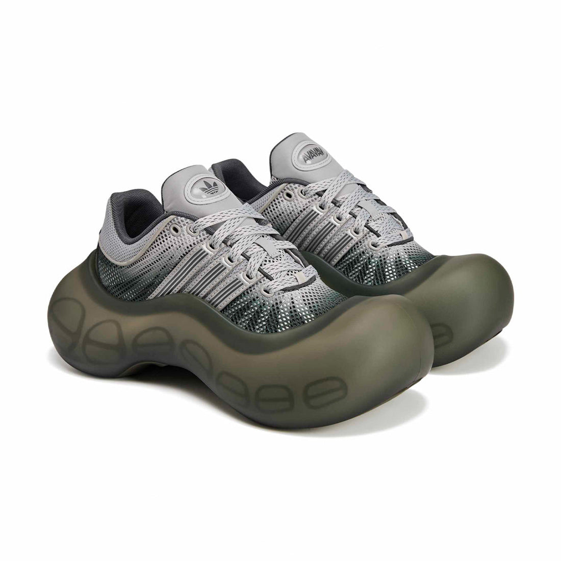 '+ AVAVAV Wmns Megaride Bubble 'Grey One Night Cargo'