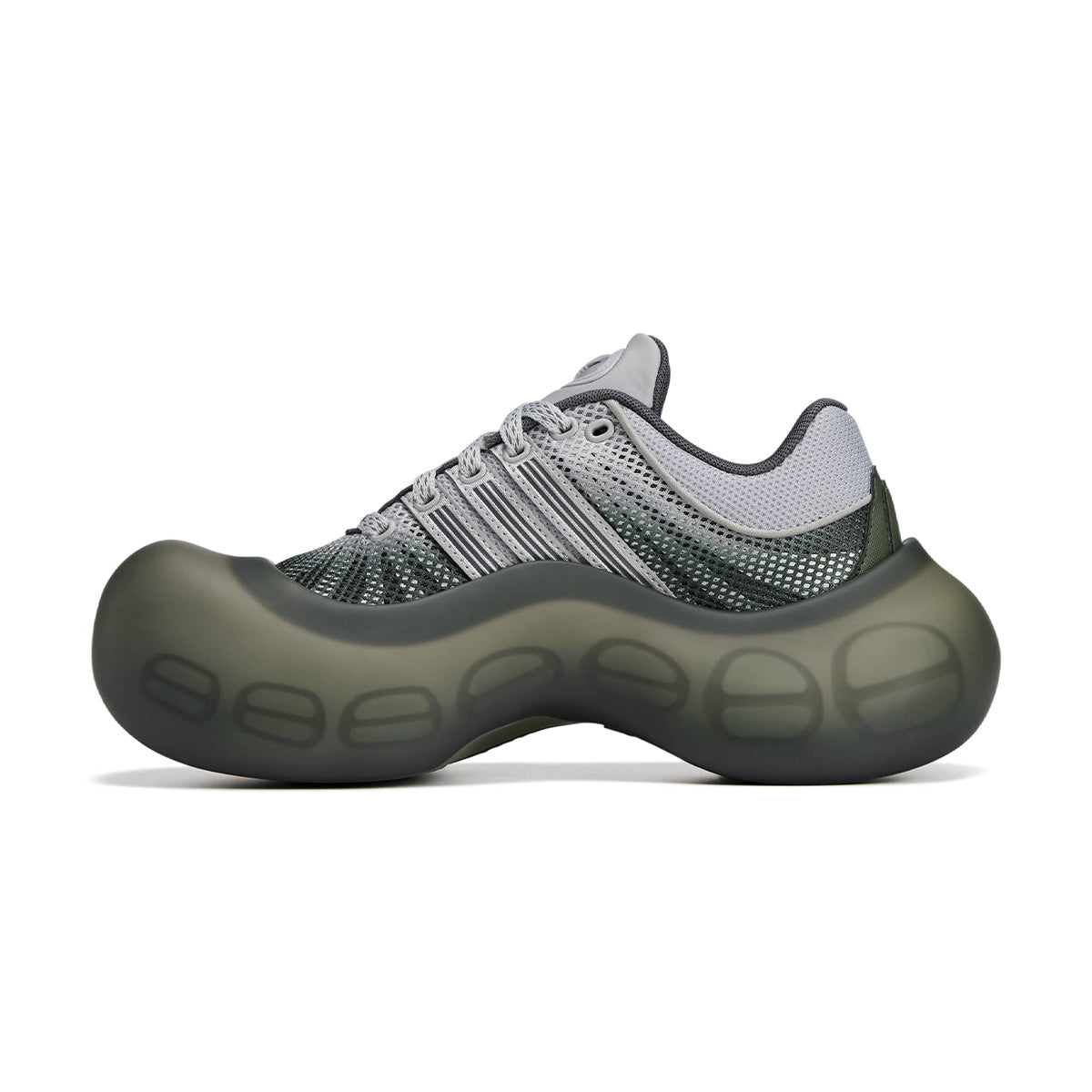 '+ AVAVAV Wmns Megaride Bubble 'Grey One Night Cargo'