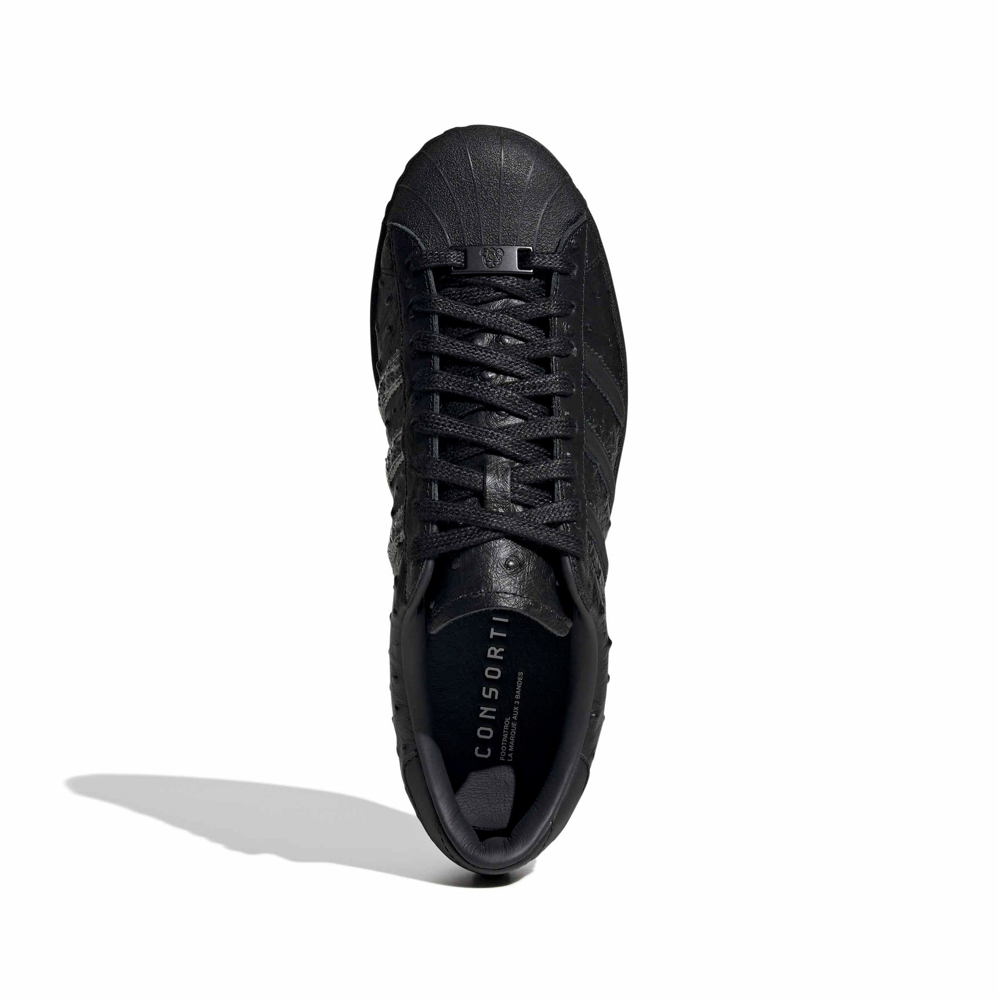 '+ Foot Patrol Superstar Vintage 'Black Ostrich'