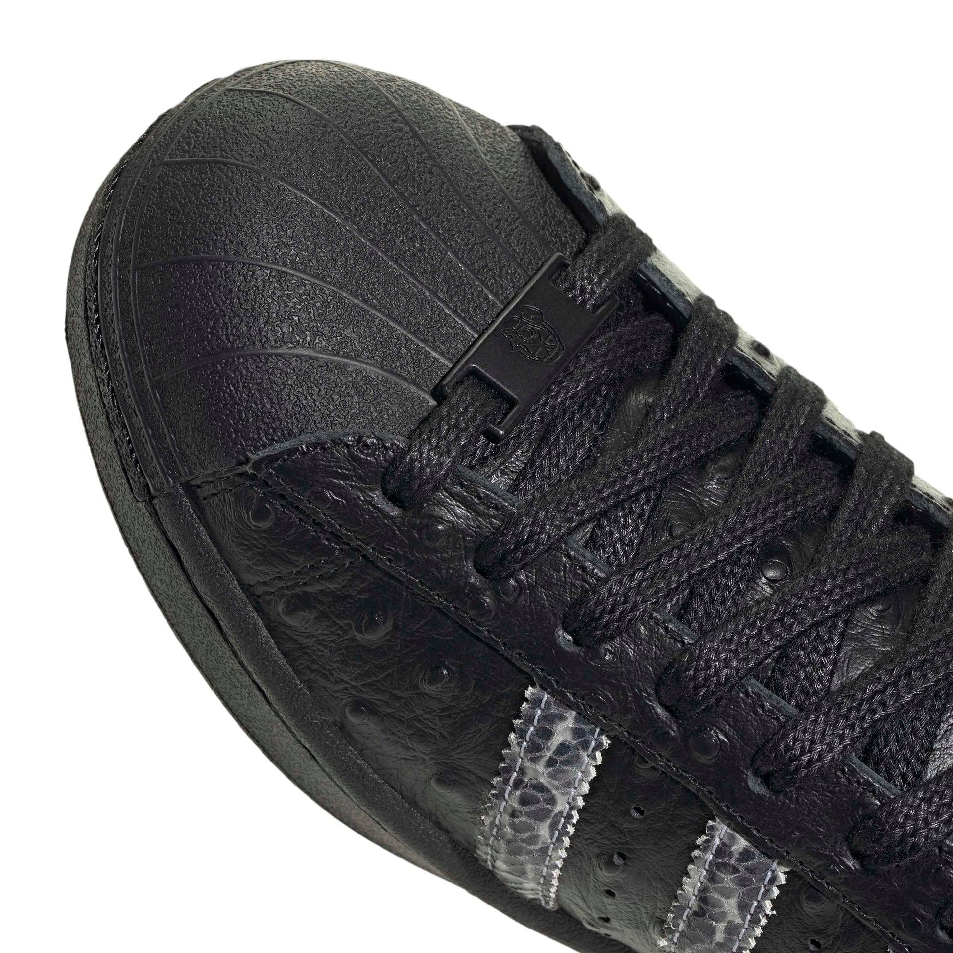 '+ Foot Patrol Superstar Vintage 'Black Ostrich'