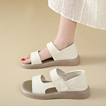 New Women's Round-toe Flat Sandals